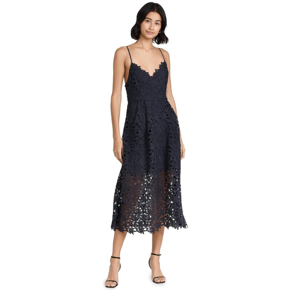 ASTR the Label Lace Midi Dress